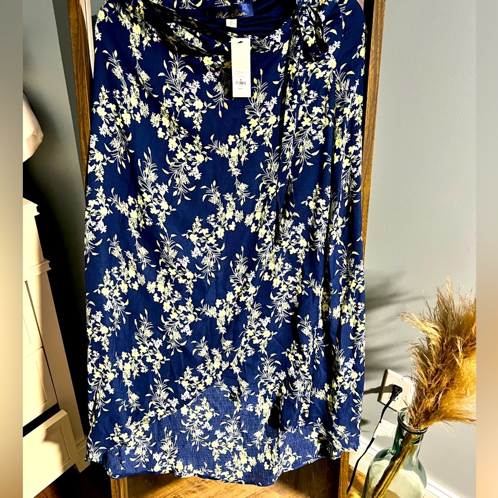 Floral Wrap Skirt